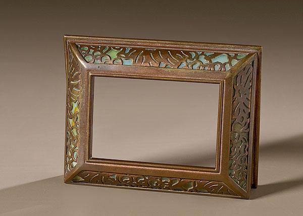 Appraisal: TIFFANY STUDIOS GRAPEVINE CALENDAR FRAME American New York early th