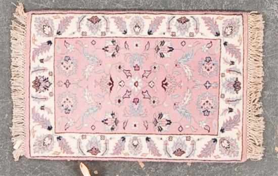 Appraisal: Indo-Oushak rug India modern x Estimate -