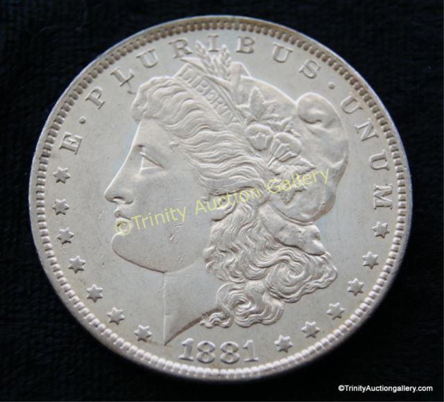 Appraisal: -O Morgan Silver Dollar Coin Minted in New Orleans -