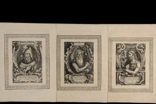 Appraisal: CORNELIS GALLE I FLANDERS - Plates from Martyrs of the