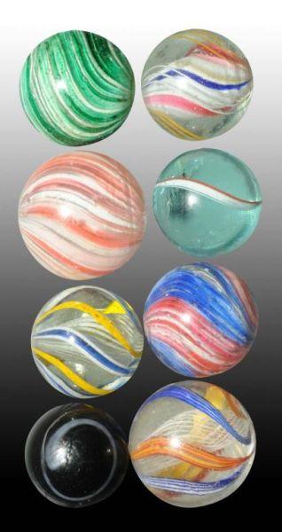 Appraisal: Lot of Handmade Marbles Description All marbles have original surfaces