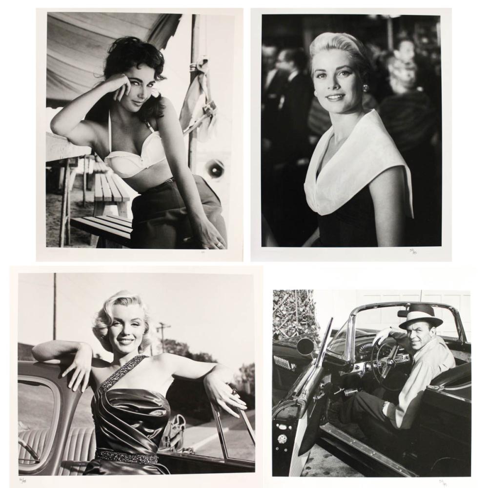 Appraisal: AFTER FRANK WORTH California New York - four photographs Marilyn