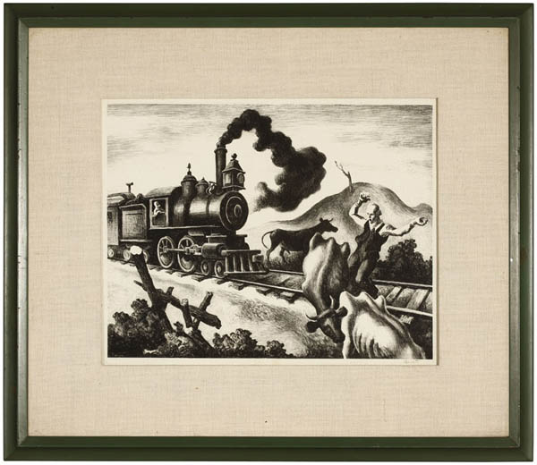 Appraisal: Thomas Hart Benton - Thomas Hart Benton - Kansas City