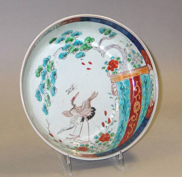 Appraisal: An Imari porcelain bowl Meiji Period Its straight sides leading