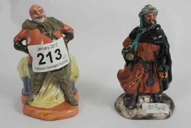 Appraisal: Royal Doulton Miniature Figures Falstaff HN and Good King Wencelas