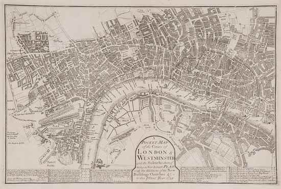 Appraisal: Anonymous A Pocket Plan of the Citties of London Westminster