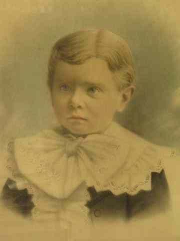 Appraisal: Victorian Handcolored Image of Young Boy fancy frame image area