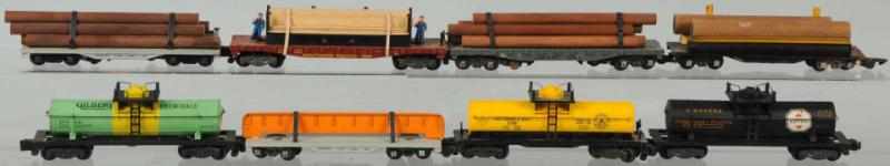 Appraisal: Lot of American Flyer S-Gauge Freight Cars American Includes one