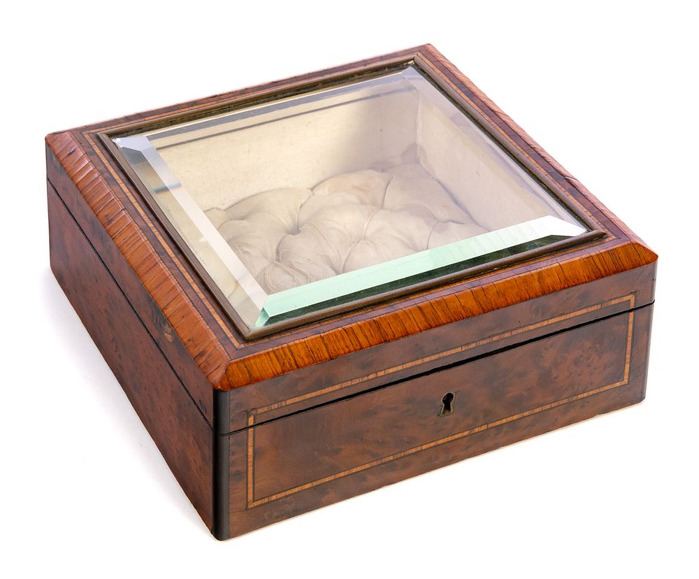 Appraisal: Wood and Glass Top Display Case Wood and Glass Top