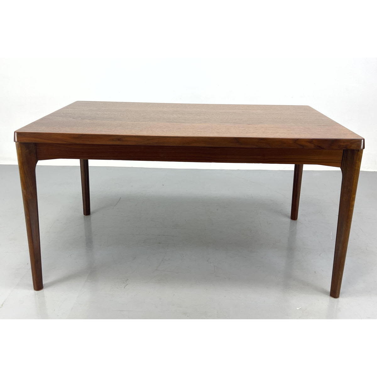 Appraisal: VEILE STOLE teak refractory dining table Fully refinished Marked Includes