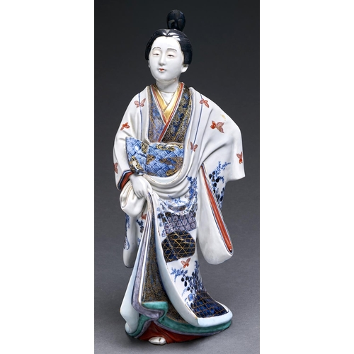 Appraisal: A Japanese Imari figure of a bijin Meiji period her