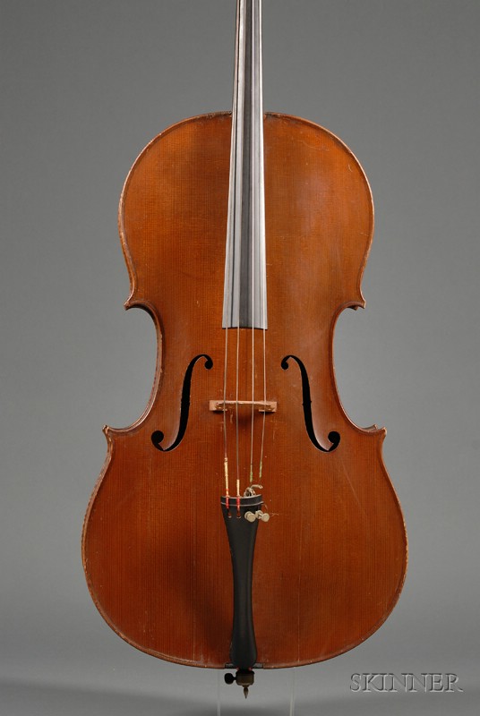 Appraisal: French Violoncello J B Collin-Mezin Mirecourt c labeled CH JB