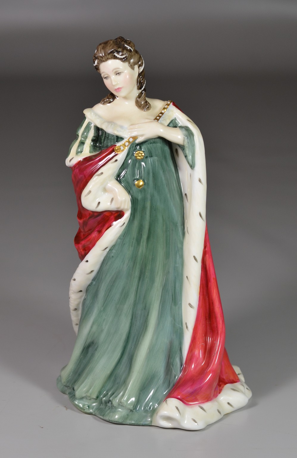 Appraisal: Royal Doulton Queen Anne bone china figurine Queens of the