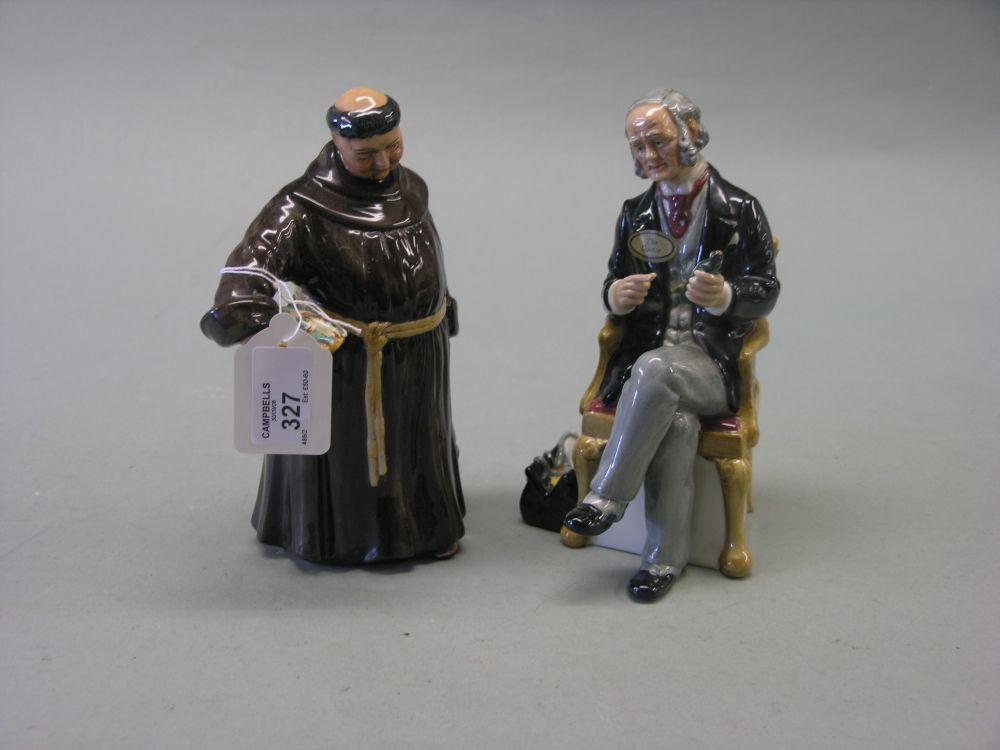 Appraisal: Two Royal Doulton figures The Jovial Monk HN and The