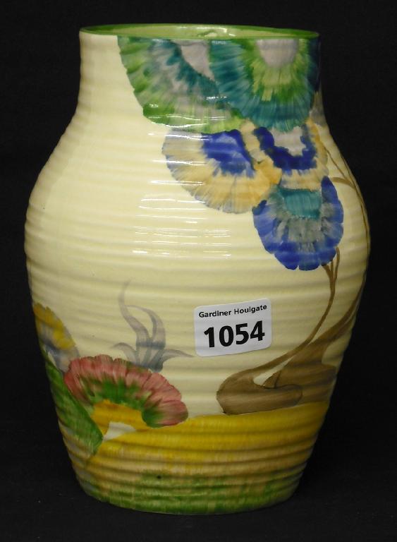 Appraisal: Viscaria' Bizarre Isis vase high a f