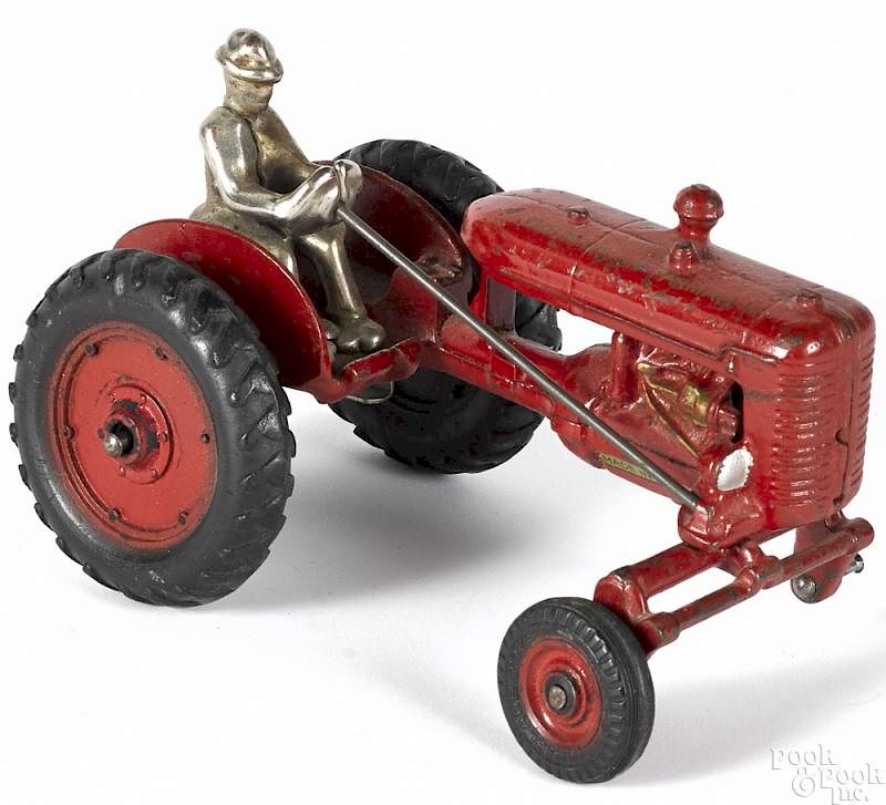 Appraisal: Arcade cast iron Culti-vision Farmall A tractor Arcade cast iron