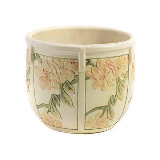 Appraisal: Weller Roma Design Jardiniere Width inches Height inches