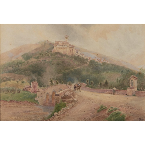 Appraisal: Harry Goodwin - - Assisi signed with monogram and dated