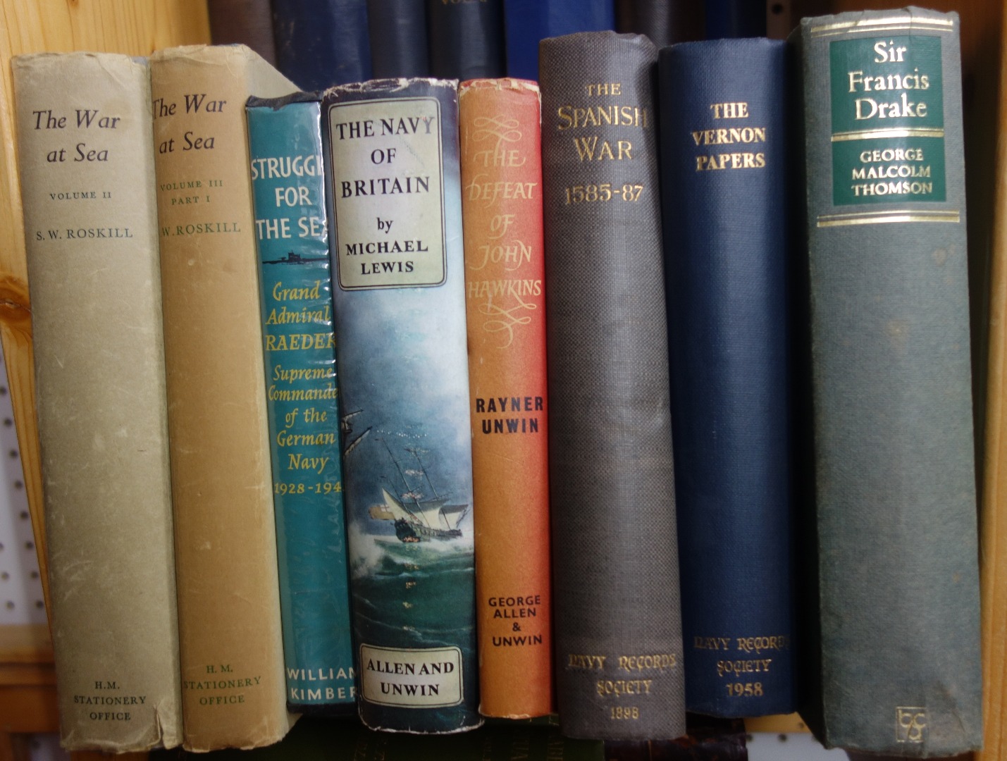 Appraisal: ROYAL NAVY - a selection of general works histories to