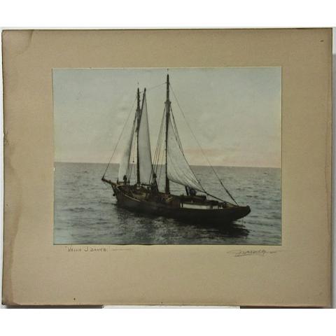 Appraisal: SIGNED CANADIAN TH CENTURY NELLIE J BANKS TINTED PHOTO TITLED