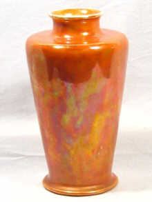 Appraisal: A Ruskin lustre vase cm high