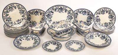 Appraisal: A Wedgwood Indiana pattern part dinner service of thirty-eight pieces