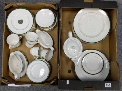 Appraisal: A good collection of Royal Doulton Oxford Green dinnerware to