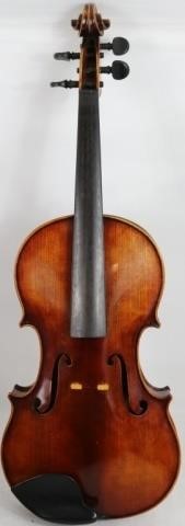 Appraisal: VIOLA EARLY TH C GERMAN LENGTH OFBACK FIGURED MAPLE UPPER