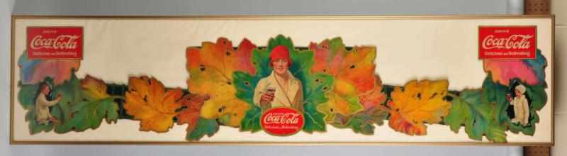 Appraisal: Coca-Cola Leaf Festoon Only slightly darkened with light wear a