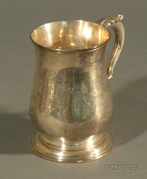 Appraisal: George III Silver Mug London Thomas Whipham and Charles Wright