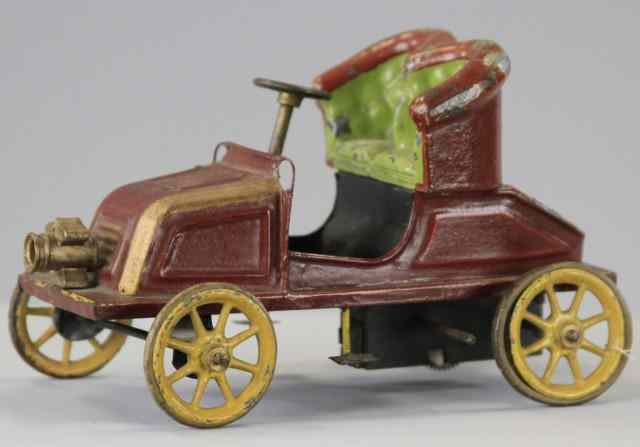 Appraisal: BING ''DE DION'' RUNABOUT Germany c hand painted tin open