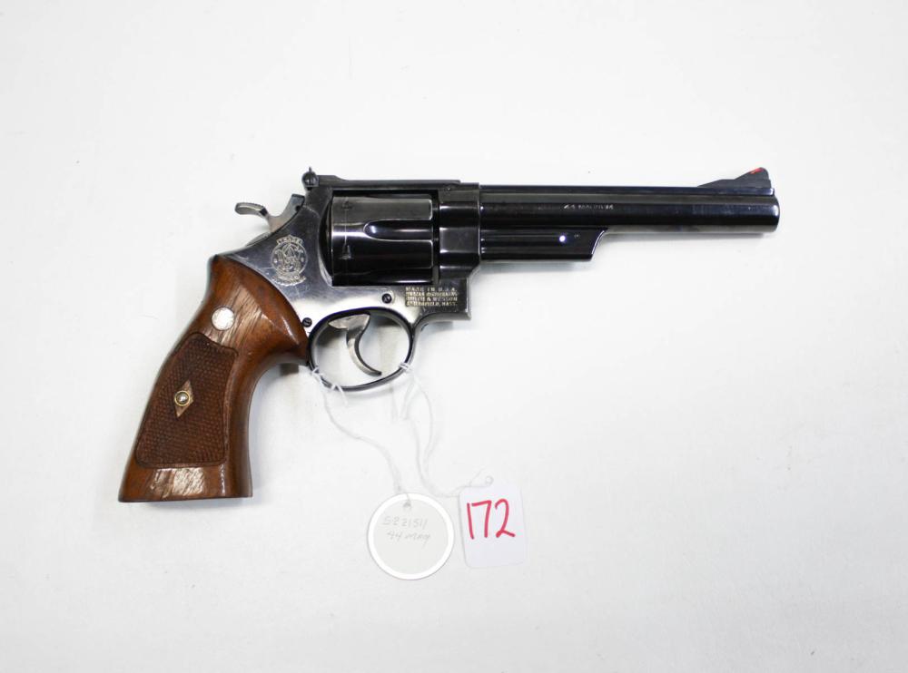 Appraisal: SMITH AND WESSON MODEL DOUBLE ACTION REVOLVER magnum caliber barrel