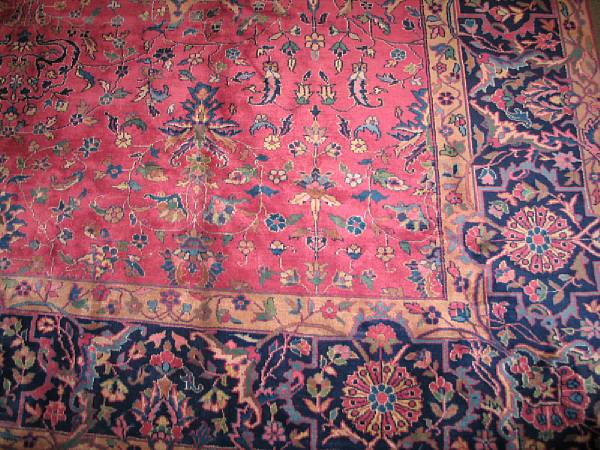 Appraisal: A Turkish carpet size approximately ft in x ft in