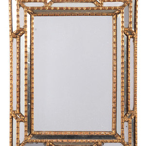 Appraisal: A Giltwood Mirror th Century x inches Property from the