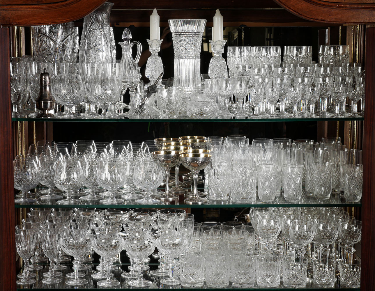 Appraisal: LARGE COLLECTION OF WATERFORD CRYSTAL Comprising Pcs of various Waterford