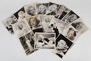 Appraisal: Davies Marion Collection of Vintage Photos Original vintage promotional photographs