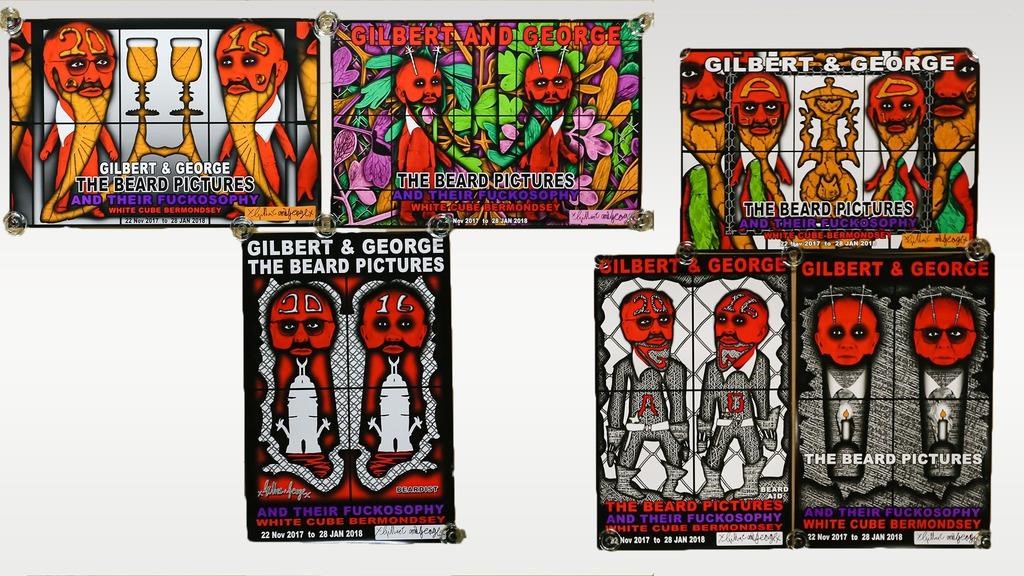 Appraisal: Gilbert and George Italian and English born and respectively Offset