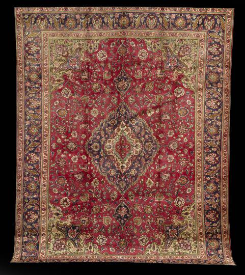 Appraisal: Persian Tabriz Carpet ' x '