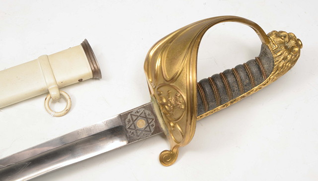 Appraisal: A NAVAL OFFICERS DRESS SWORD by Henry Wilkinson Pall Mall