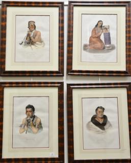 Appraisal: After Charles Bird King - Set of four hand colored