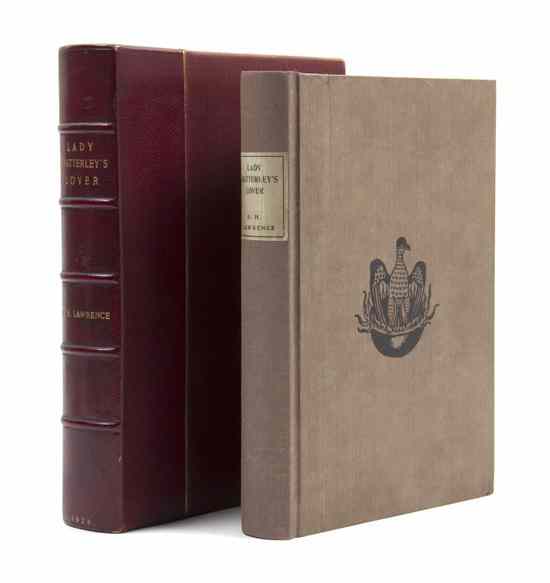 Appraisal: LAWRENCE D H Lady Chatterley's Lover Florence Privately Printed vo