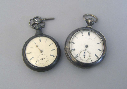 Appraisal: American Watch Co pocketwatch with Bartlett movement together with a