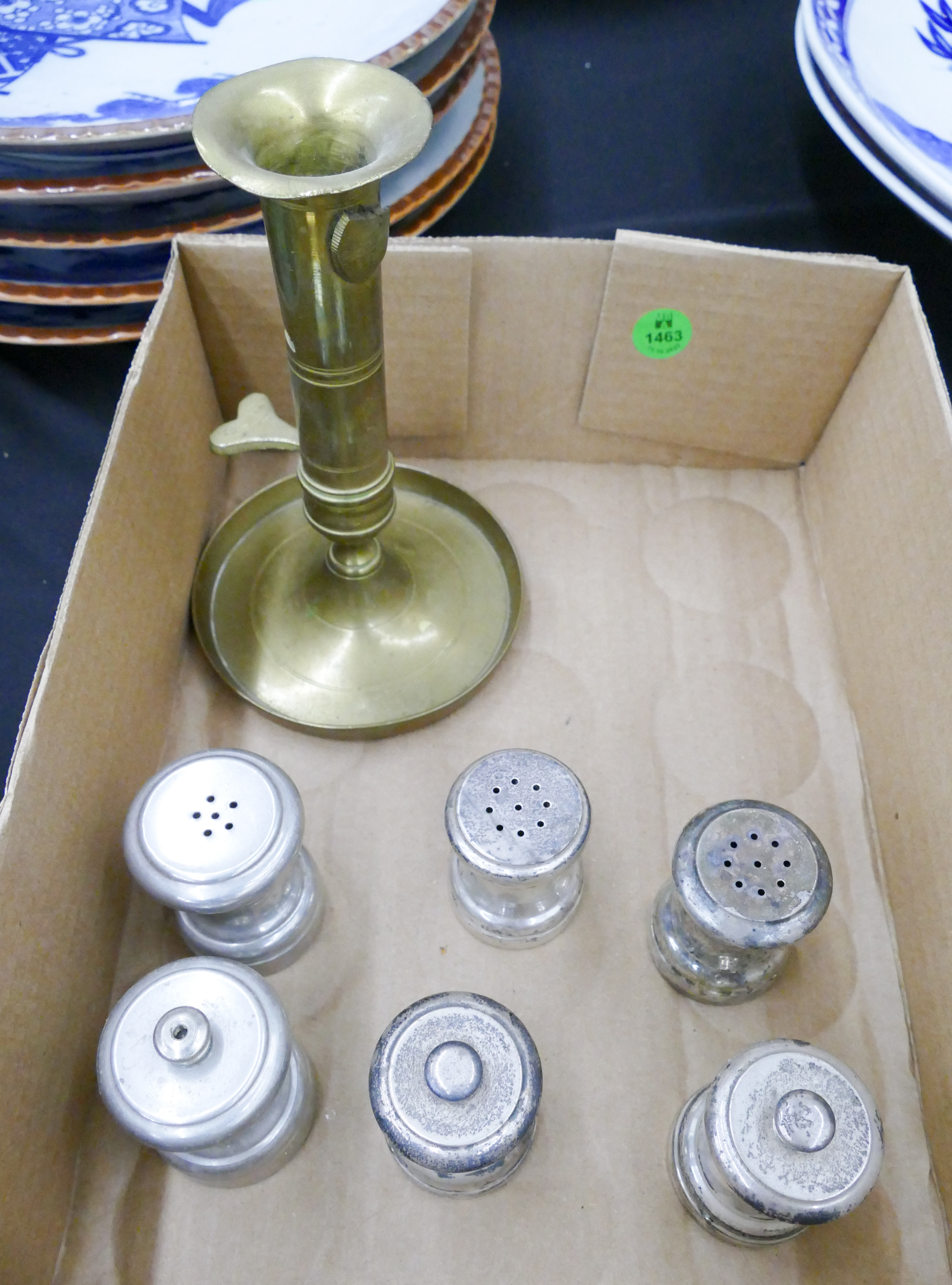 Appraisal: Box Pair Sterling Shakers Etc