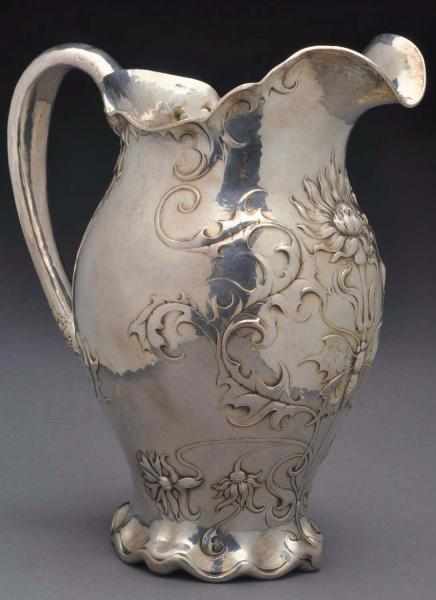 Appraisal: A Gorham Silver Martel Water Pitcher retailed by Spaulding Co