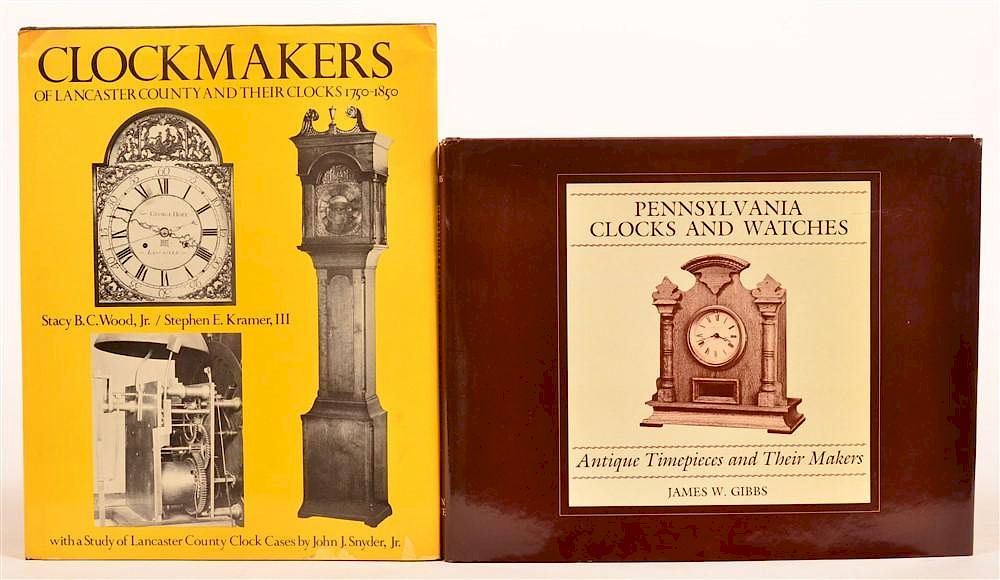 Appraisal: vols Books on Pennsylvania Clocks Gibbs Penna Clocks and Watches