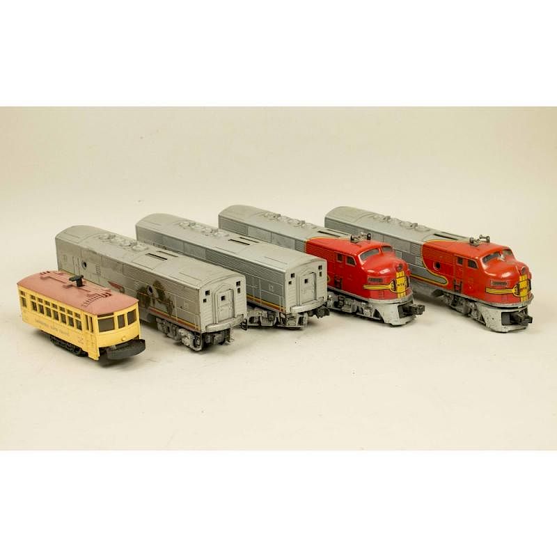 Appraisal: Lionel Train Set Lionel train set comprising a engine and