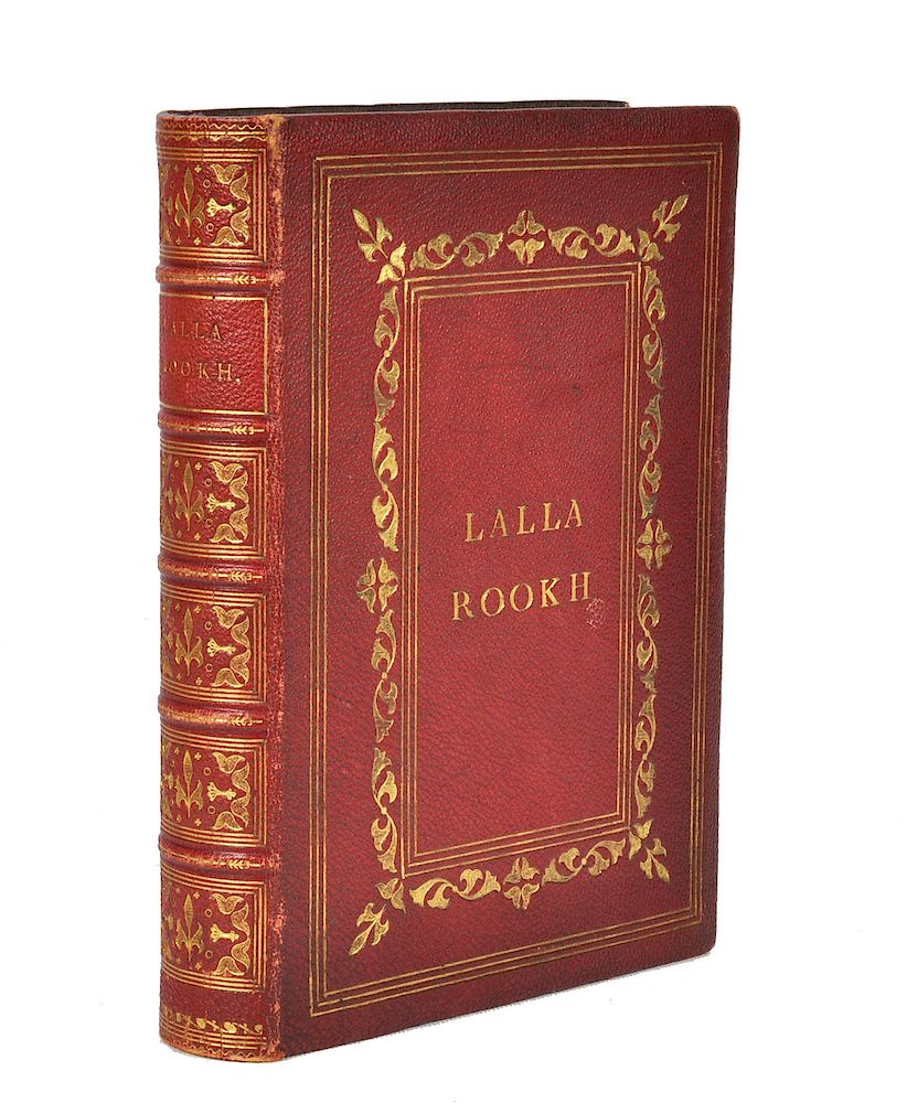 Appraisal: Lalla Rookh' an Oriental Romance by Thomas Moore Red leather-bound