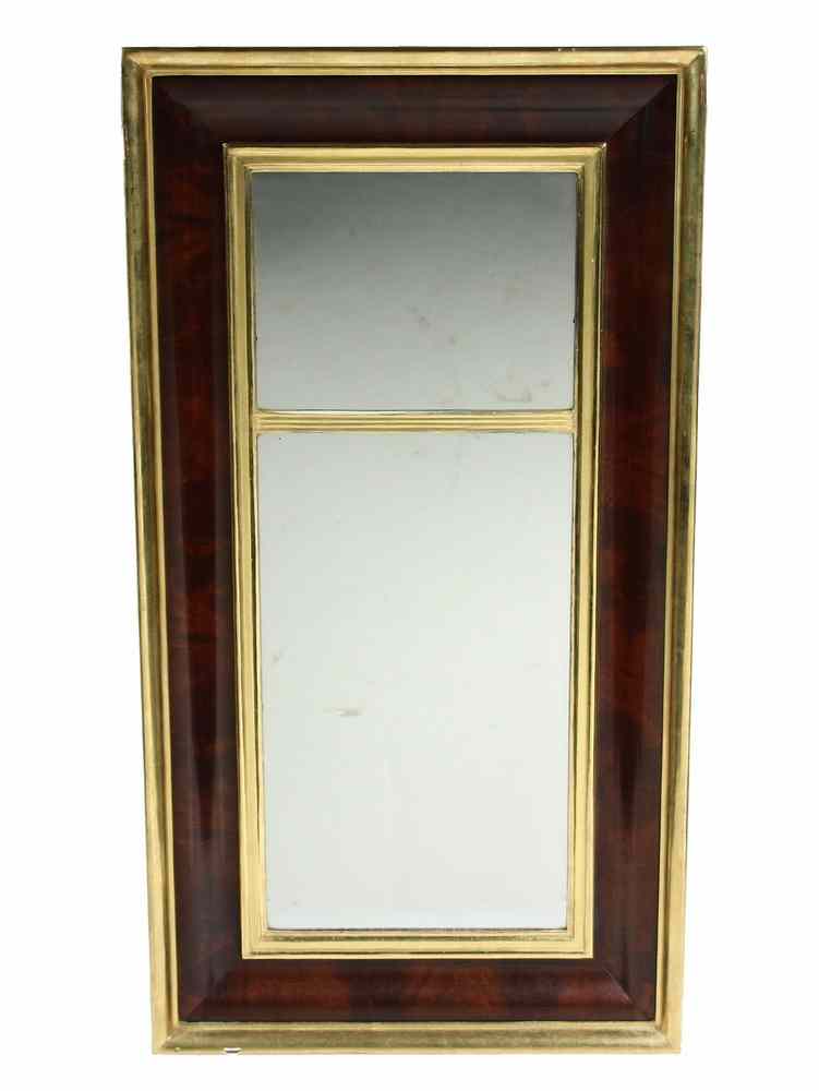 Appraisal: WALL MIRROR - Ca - gilt molded edge ogee style