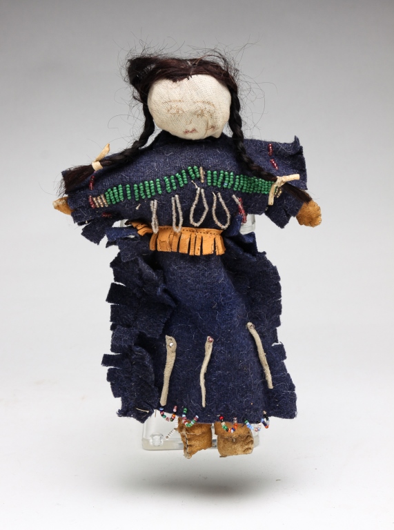 Appraisal: NATIVE AMERICAN RAG DOLL Most likely Northern Plains ca -