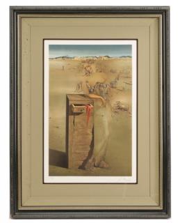 Appraisal: After Salvador Dali Espana Lithograph After Salvador Dal Spanish -